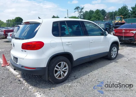 2013 Volkswagen Tiguan S z USA, uszkodzony, nr VIN WVGAV3AX2DW575668